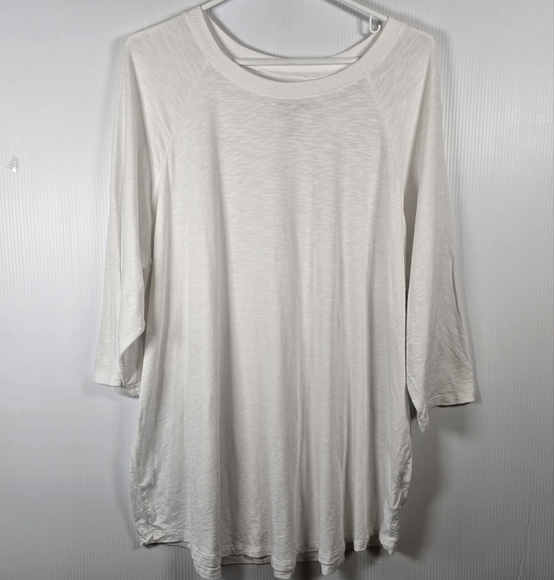 Torrid Womens Super Soft Slub Knit Jersey 3/4 Sleeve Size3(3X) StretchyScoopNeck - Picture 2 of 8